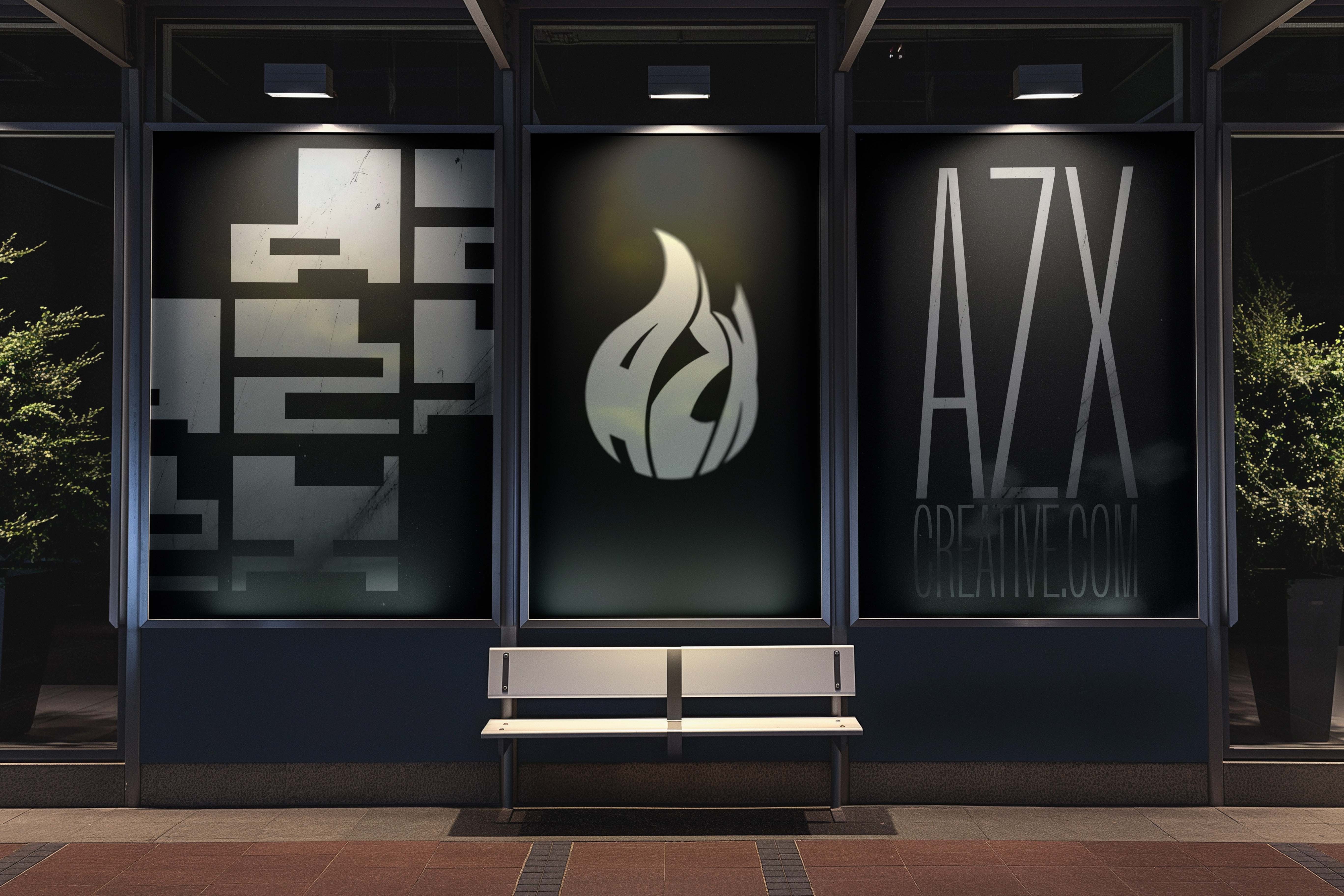 AZX Logo aesthetics by AZX Creative